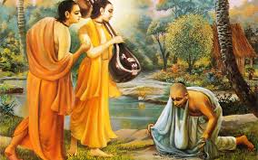 Accepting and distributing in the service of Śrī Hari